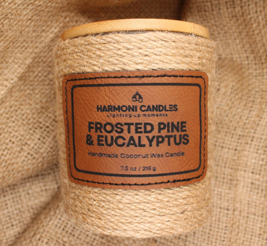 Frosted Pine & Eucalyptus Coconut Wax 7.5oz