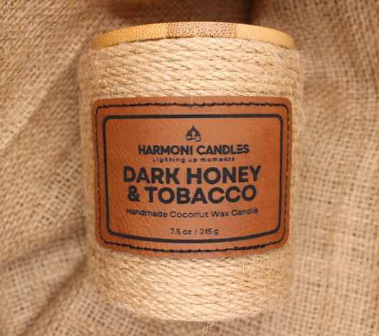 Dark Honey & Tobacco Coconut Wax 7.5oz